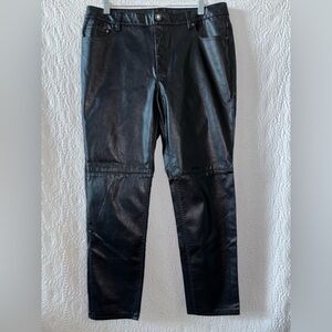 H&M "Divided" Faux Leather Pants